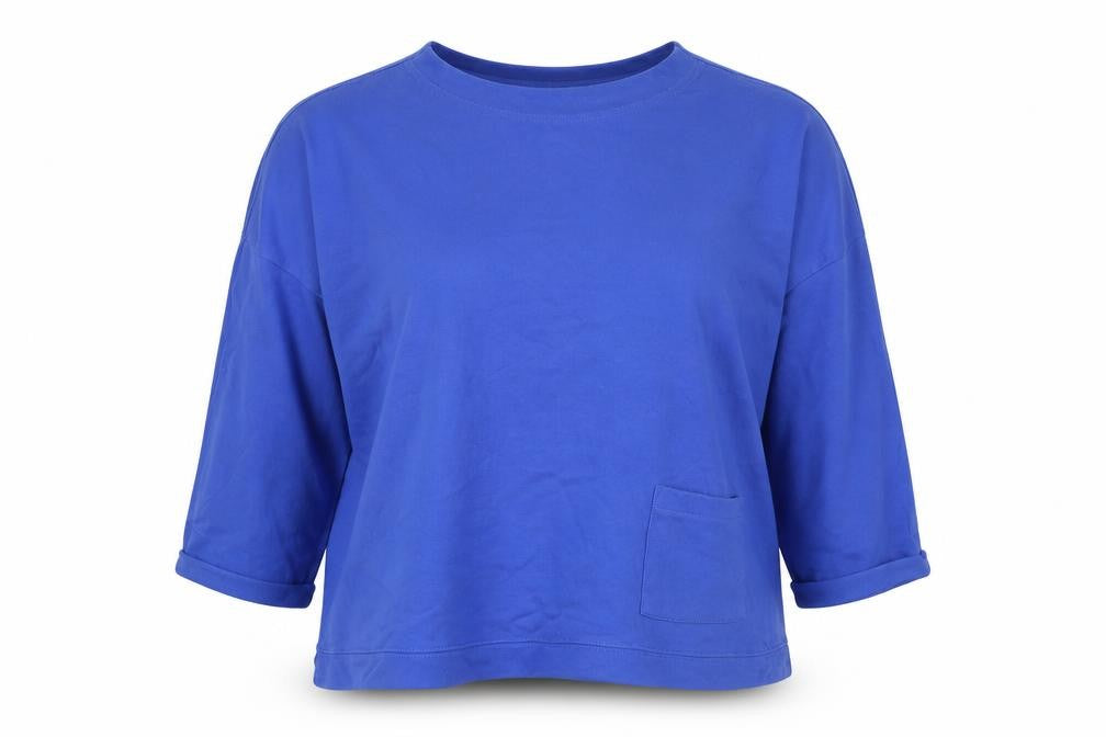 Alice Collins Womens Purple Cotton Pullover Sweatshirt Size 8 - Logo