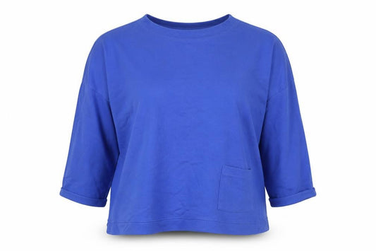 Alice Collins Womens Purple Cotton Pullover Sweatshirt Size 8 - Logo
