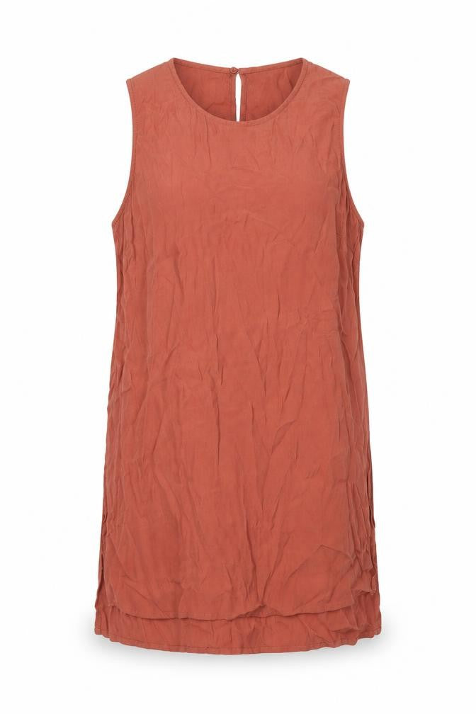 New Look Women's Brown Sleeveless Tank Top