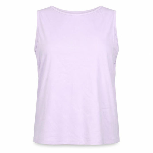 BHS Womens Purple Cotton Basic Tank Size 18 Boat Neck
