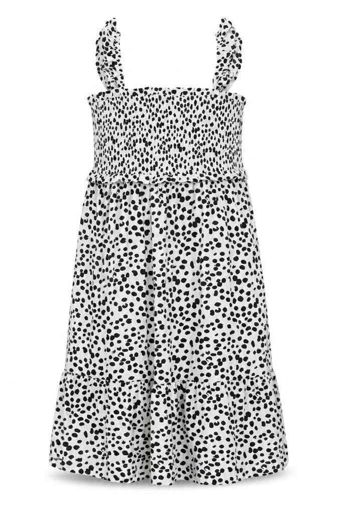 Influence Womens White Polka Dot Polyester Shift Size 20 Square Neck Pullover