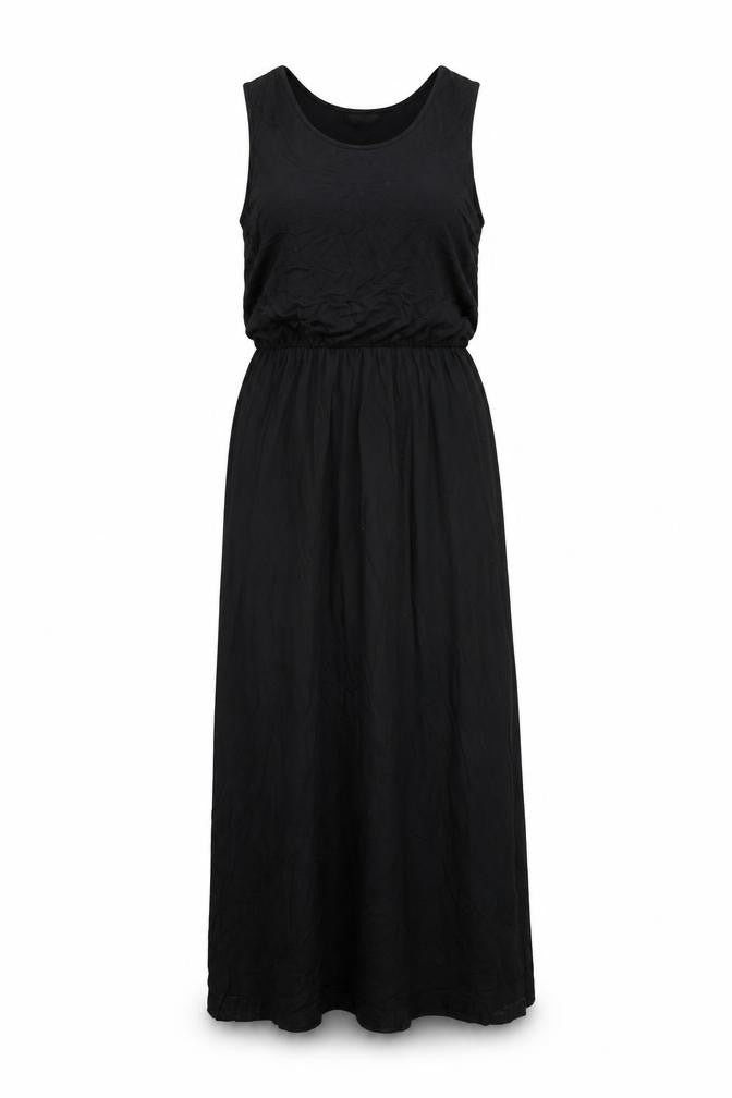 Love Pink Lily Womens Black Viscose Maxi Size XL Scoop Neck Pullover