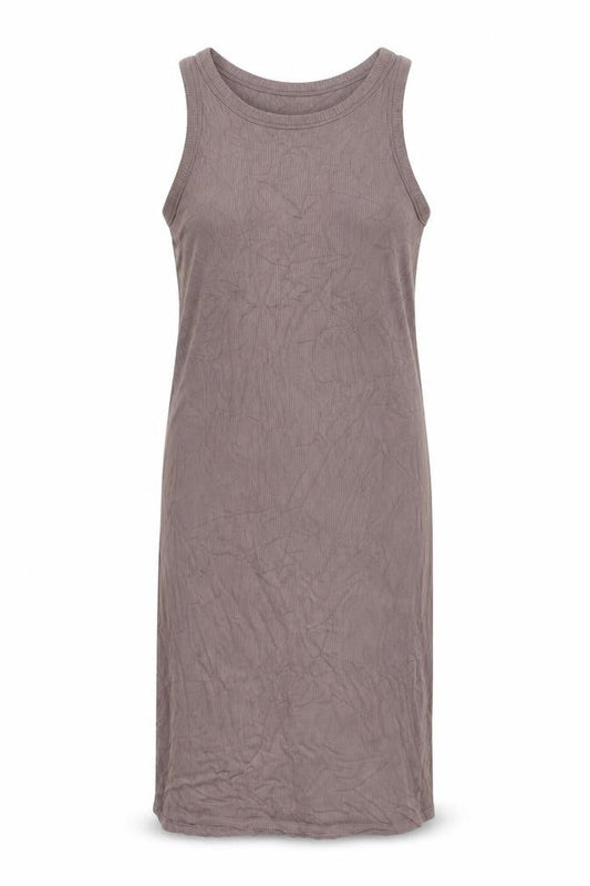 H&M Womens Brown Viscose Shift Size L Round Neck Pullover