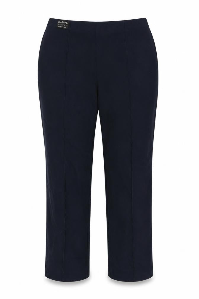 Epilogue Womens Blue Polyester Trousers Size 16 L29 in Regular