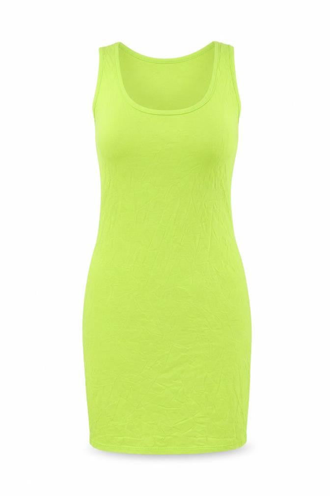 Boohoo Womens Green Viscose Bodycon Size 8 Square Neck Pullover