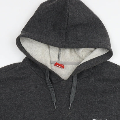 Slazenger Mens Grey Polyester Pullover Hoodie Size XL