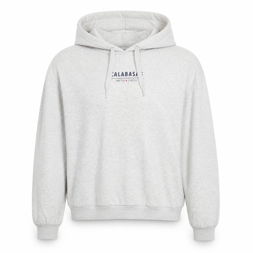 Divided by H&M Womens Grey Cotton Pullover Hoodie Size L Pullover - Calabasas LA