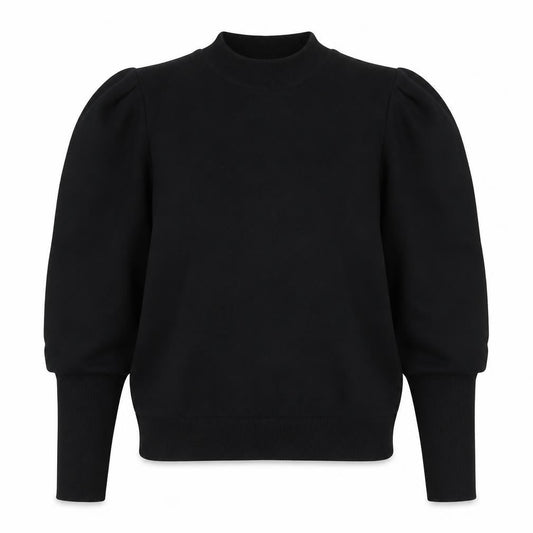 & Other Stories Womens Black Cotton Pullover Hoodie Size 6 Pullover