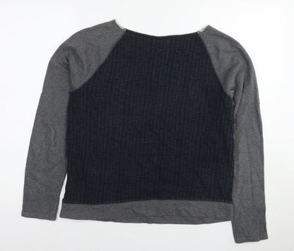 Gap Womens Multicoloured Polka Dot Cotton Pullover Sweatshirt Size M Pullover - Jeweled Detail