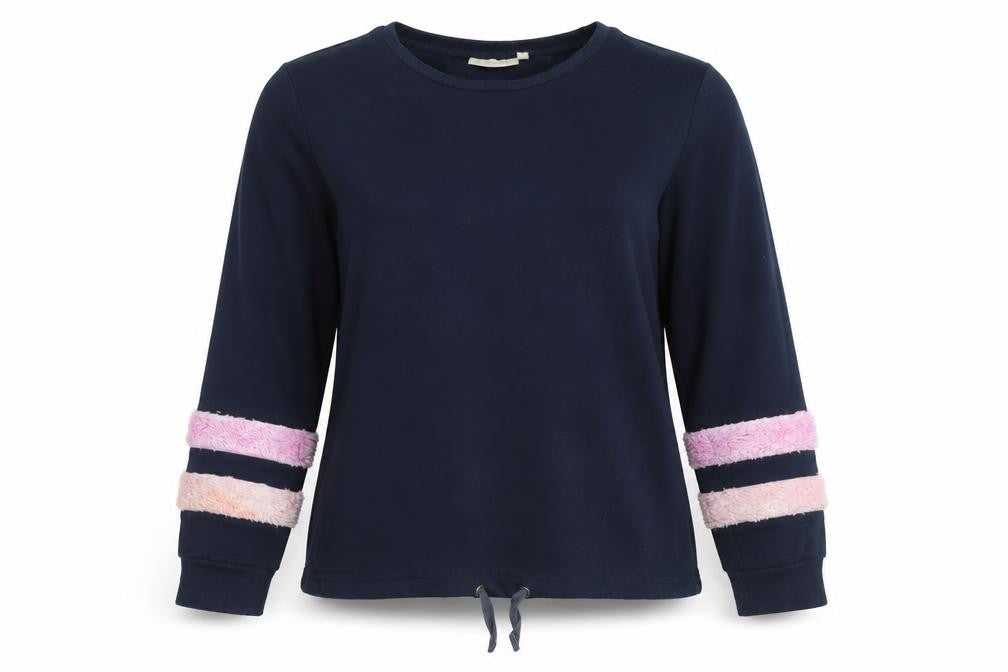 Dranella Womens Blue Cotton Pullover Hoodie Size S Pullover