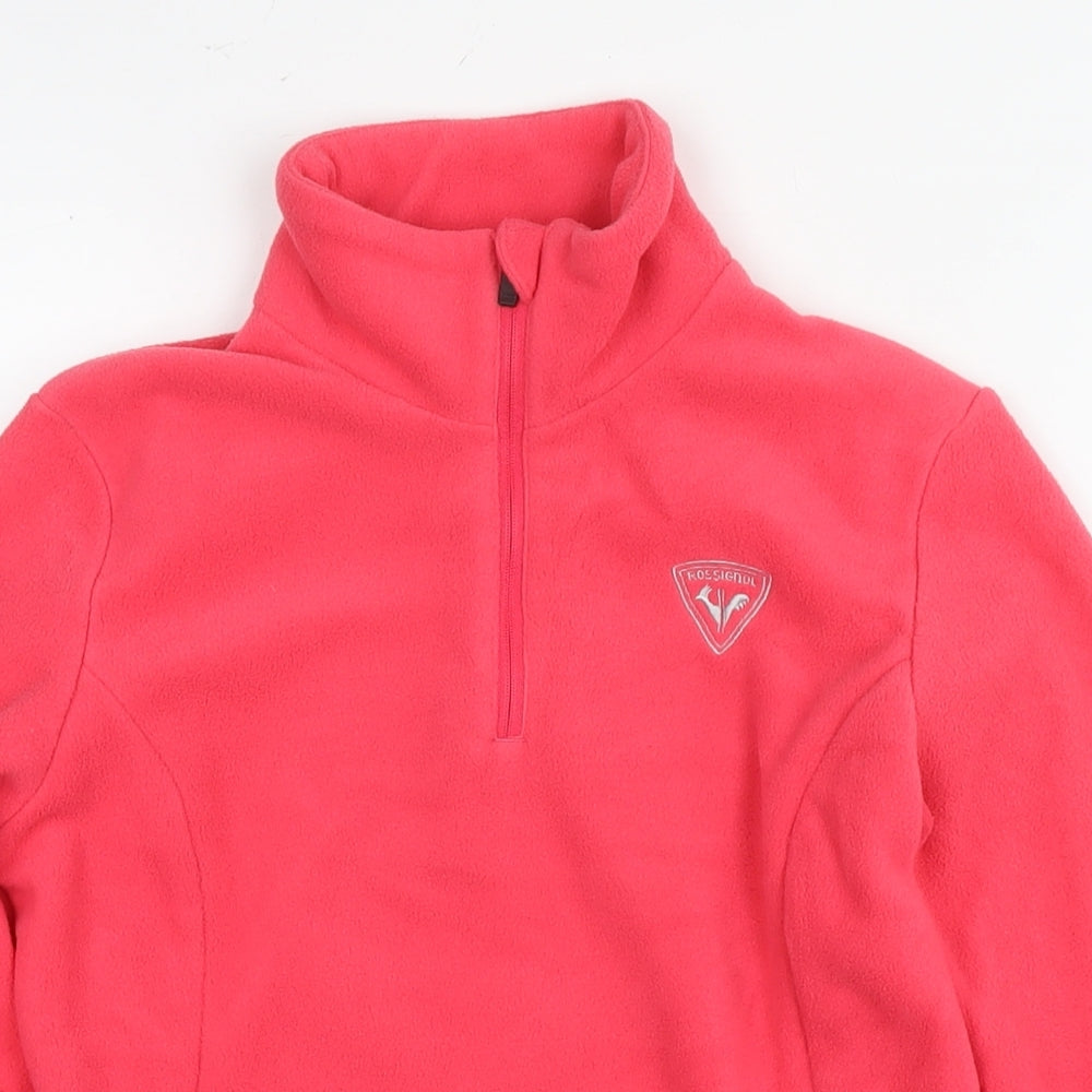 Rossingol Womens Pink Polyester Pullover Sweatshirt Size 14 Pullover