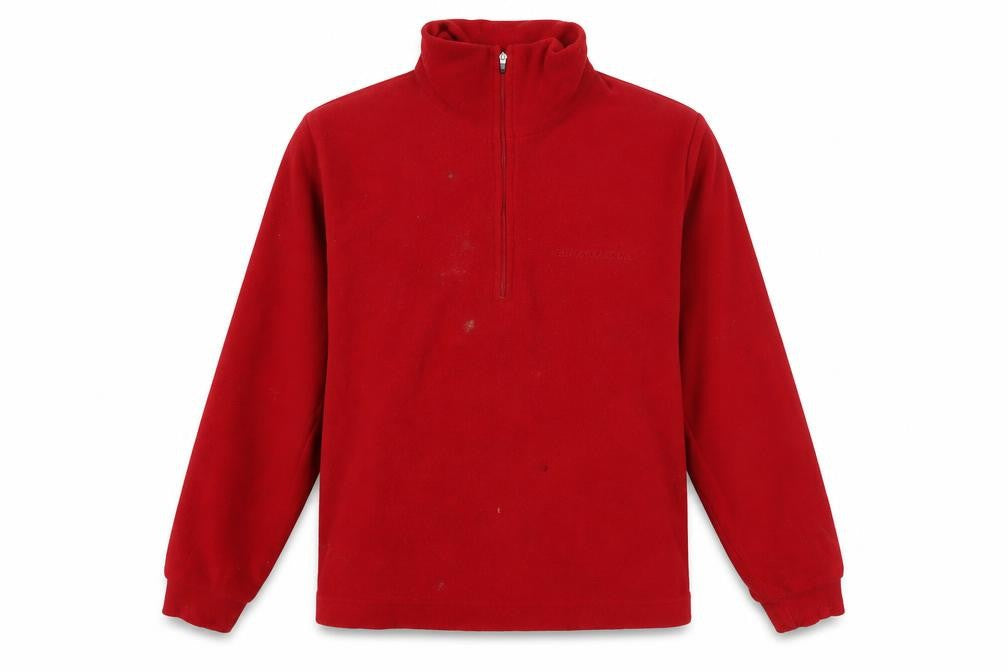 F.LLI Campagnolo Mens Red Polyester Pullover Sweatshirt Size S