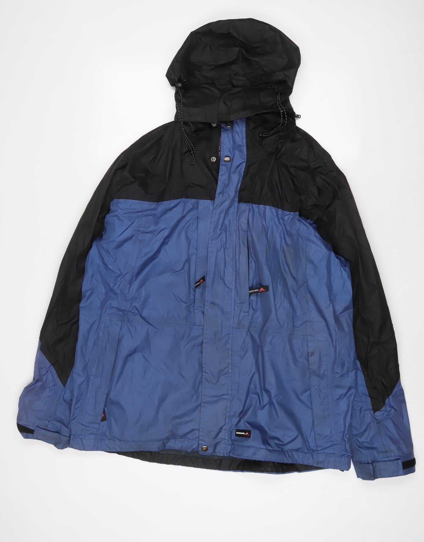 Snowdonia Mens Blue Jacket Coat Size L Zip