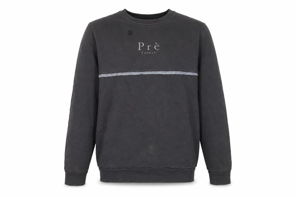 Pre London Mens Green Cotton Pullover Sweatshirt Size L
