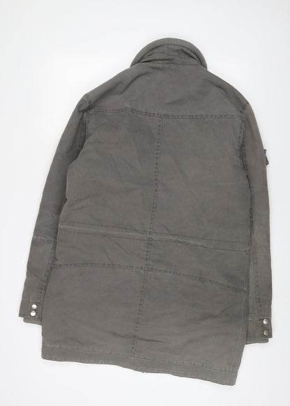 Republic Mens Brown Jacket Size M Zip