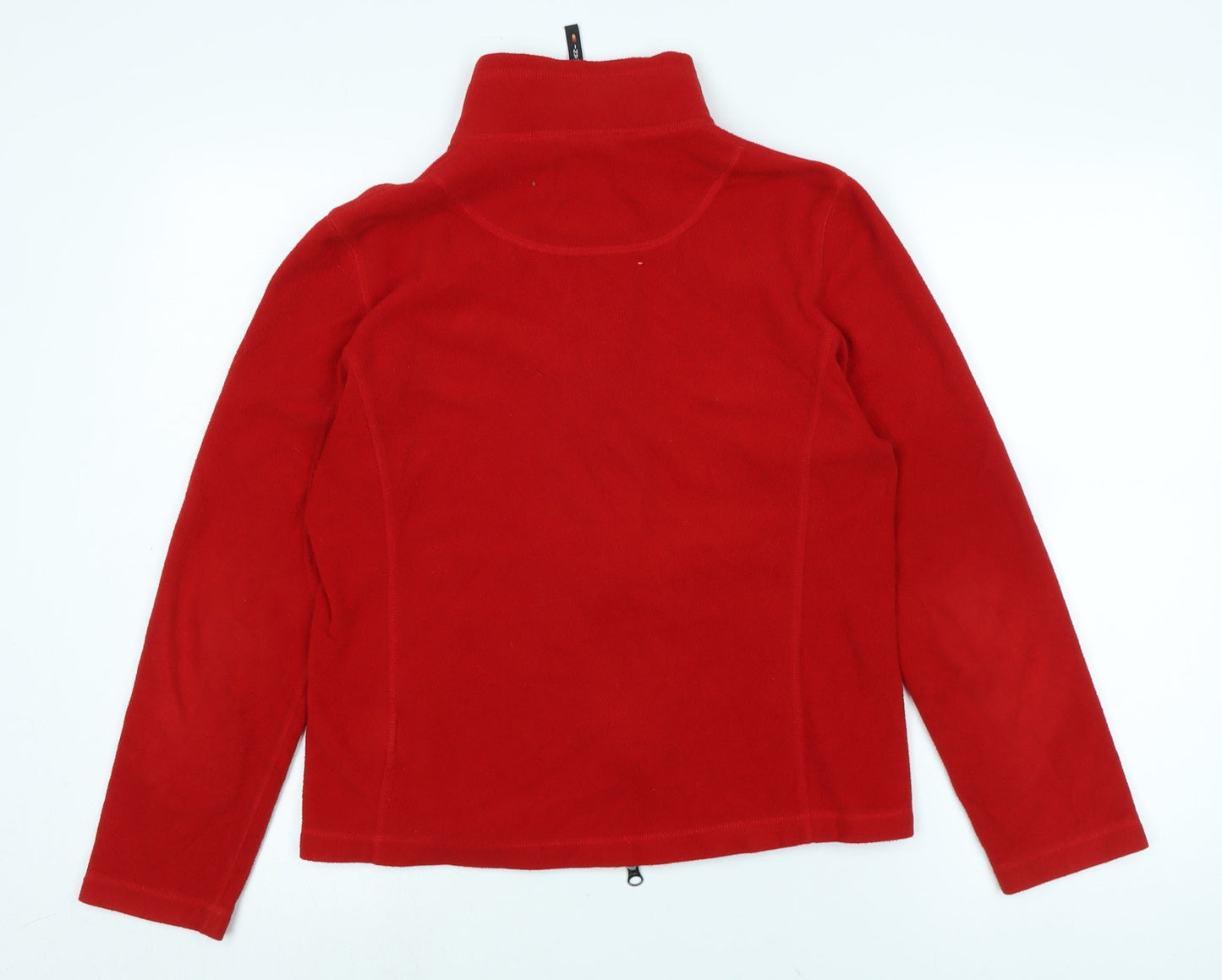 Cintamani Womens Red Jacket Size M Zip - Logo