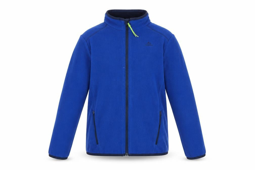 Decathalon Boys Blue Jacket Size 12-13 Years Zip - Quechua