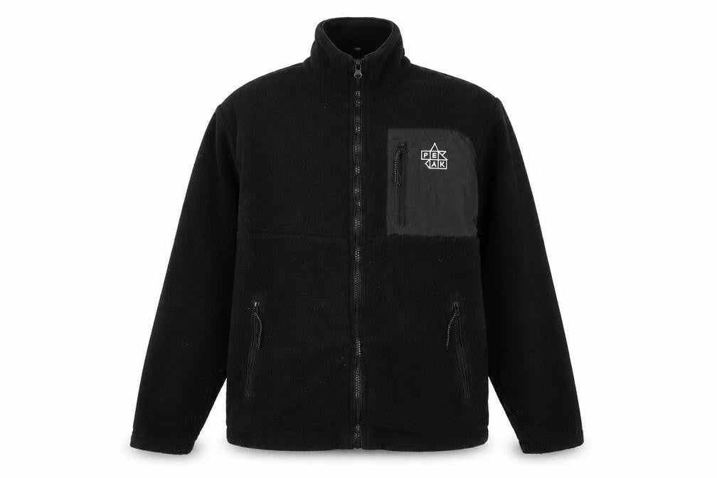 Peak Mens Black Jacket Size XS Zip - PEAK