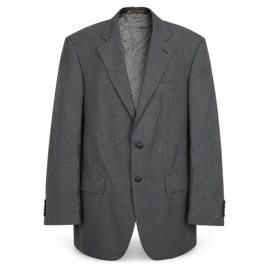 Marks & Spencer Mens Grey Wool Jacket Suit Jacket Size 42 Regular