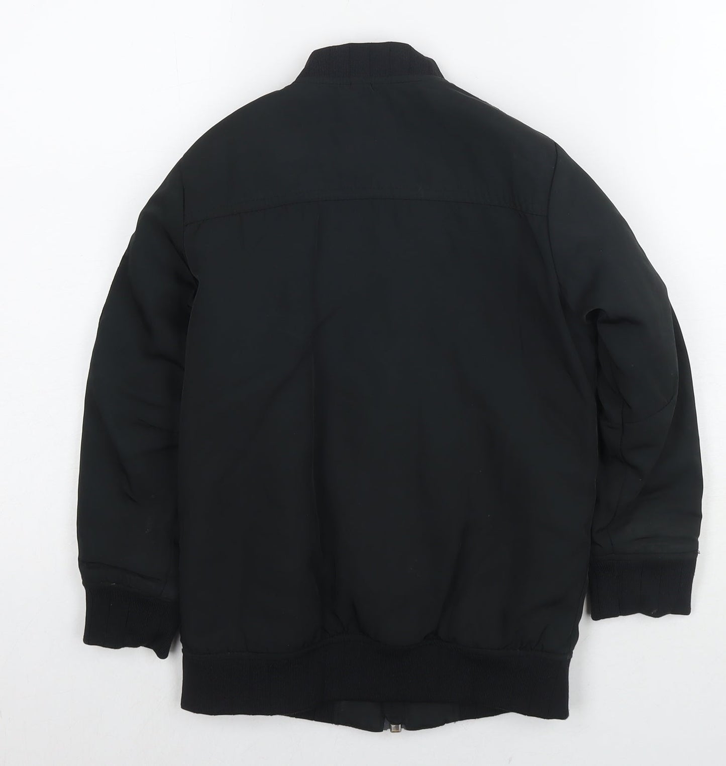 NEXT Boys Black Jacket Size 6 Years Zip