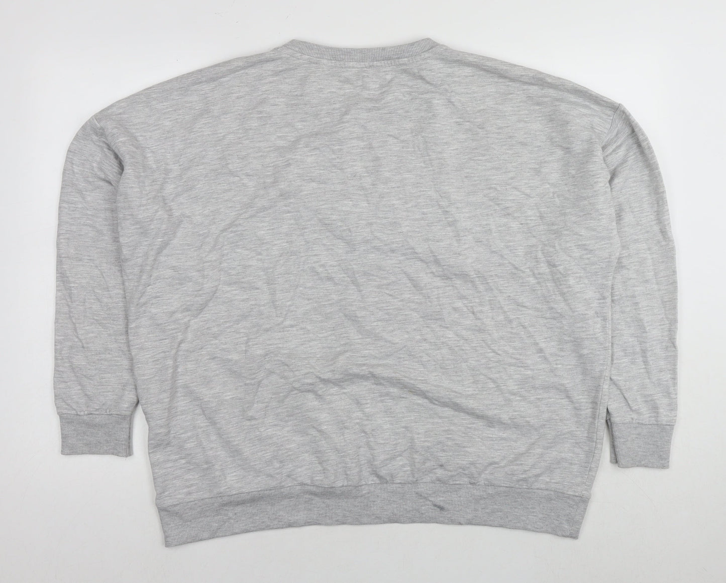 Disney Womens Grey Polyester Pullover Sweatshirt Size 16 Pullover - Pluto Size 16-18