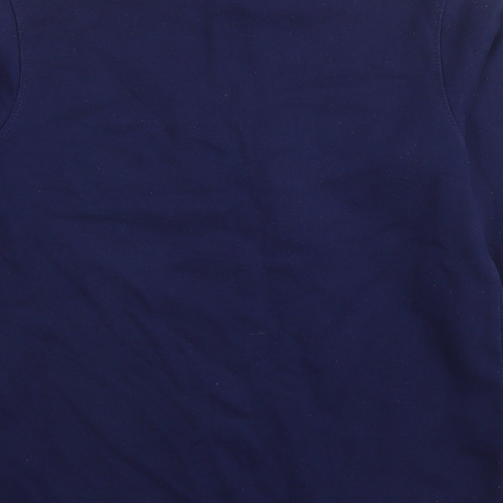 Umbro Boys Blue Cotton Pullover Sweatshirt Size 12-13 Years Pullover - Logo