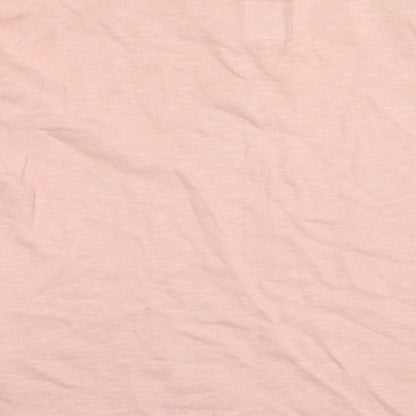 Jack Wills Womens Beige Floral Cotton Pullover Sweatshirt Size 8 Pullover