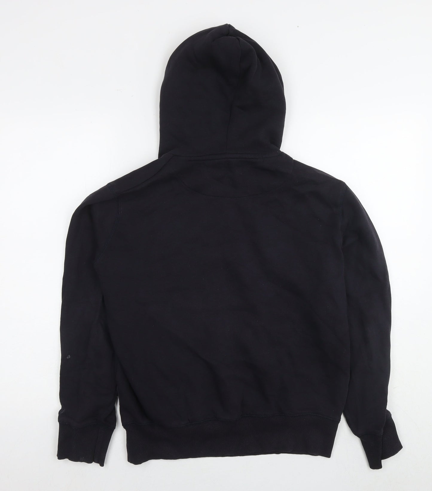 French Connection Womens Black Cotton Pullover Sweatshirt Size L Pullover