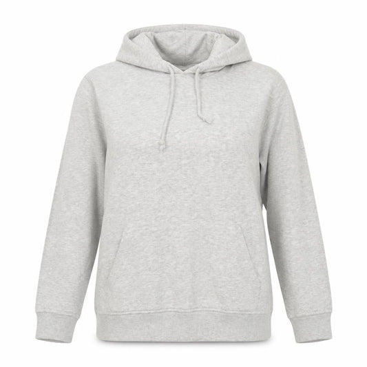Brave Soul Womens Grey Cotton Pullover Hoodie Size L Pullover