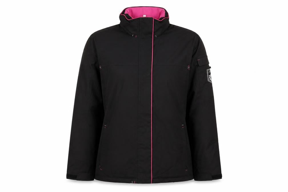 Oxylane Womens Black Jacket Size M Zip - Size M/L