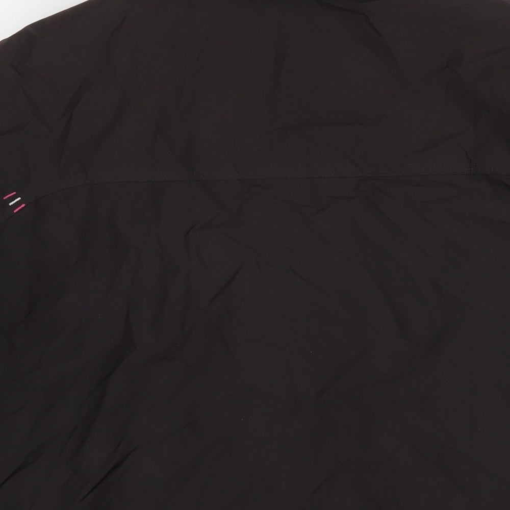 Oxylane Womens Black Jacket Size M Zip - Size M/L