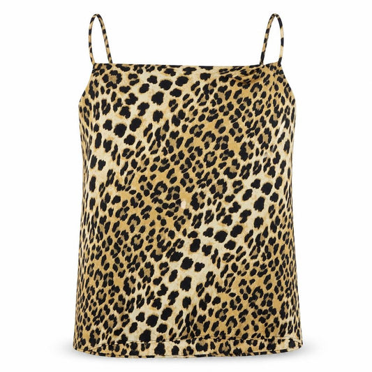River Island Womens Multicoloured Animal Print Polyester Blend Camisole Blouse Size 8 Square Neck