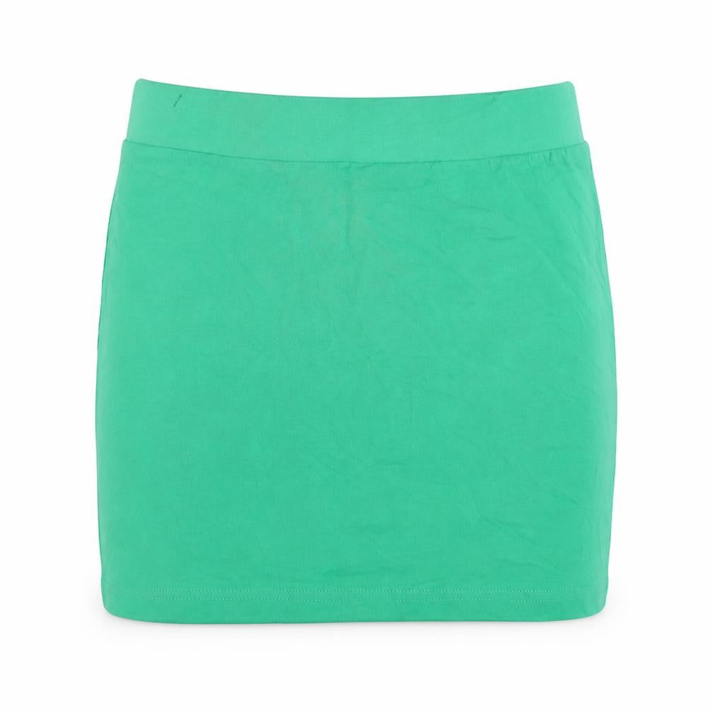 H&M Womens Green Cotton Mini Skirt Size S