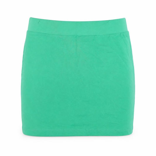 H&M Womens Green Cotton Mini Skirt Size S