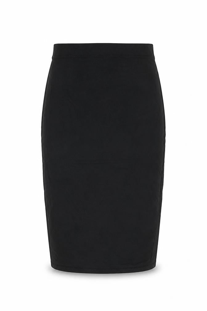 Threadbare Womens Black Cotton Straight & Pencil Skirt Size 10