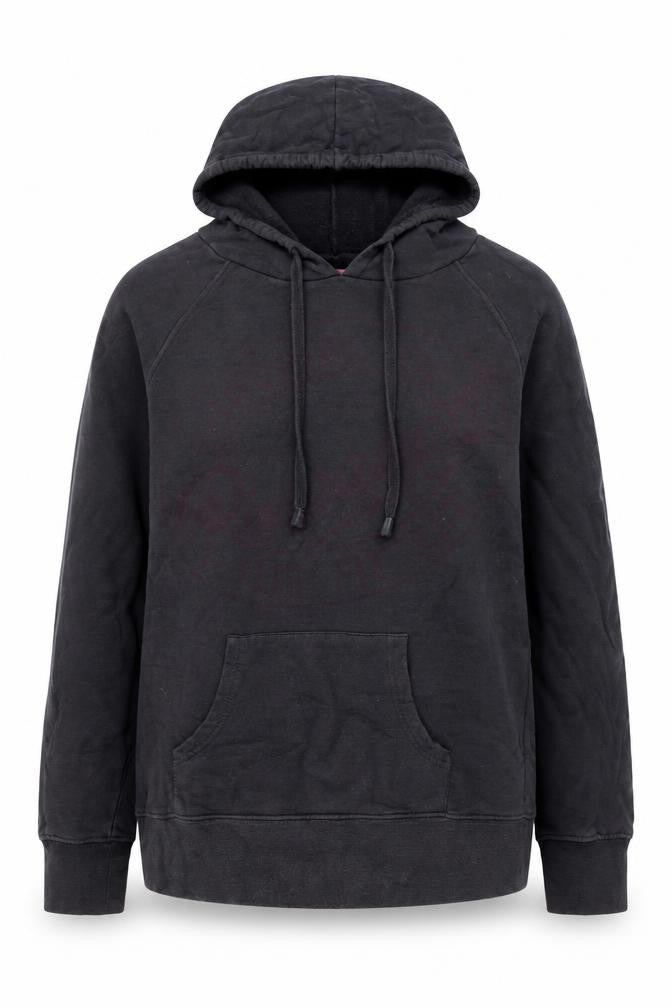 Pineapple Womens Grey Cotton Pullover Hoodie Size M Pullover