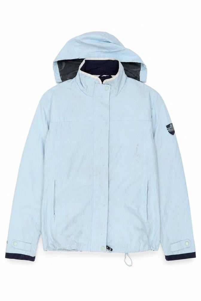 Backswing Womens Blue Jacket Size 12 Zip