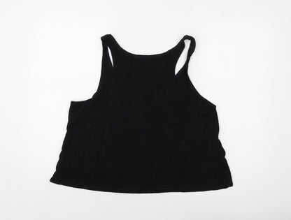 Preloved Satar Wars Womens Black Cotton Basic Tank Size XL Round Neck - Back