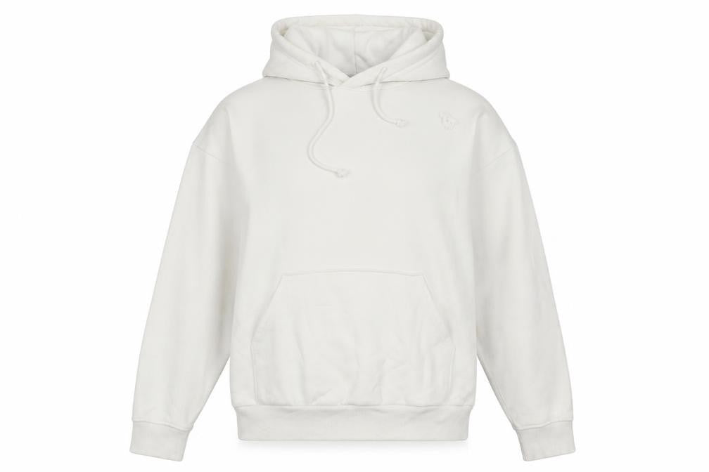Weekday Womens White Cotton Pullover Hoodie Size S Pullover