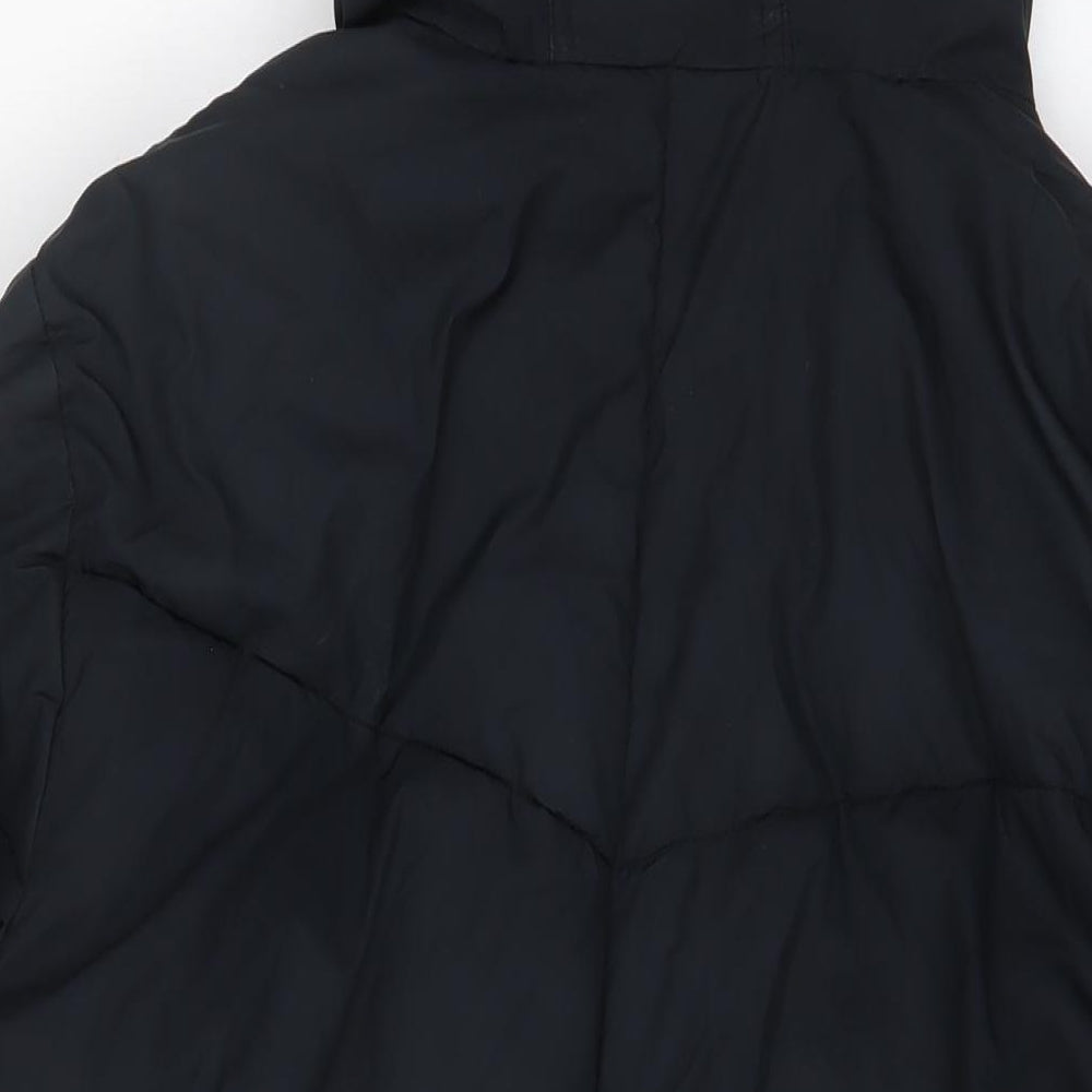 Rohnisch Womens Black Puffer Jacket Coat Size L Zip