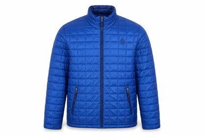 Ozark Trail Mens Blue Puffer Jacket Jacket Size M Zip
