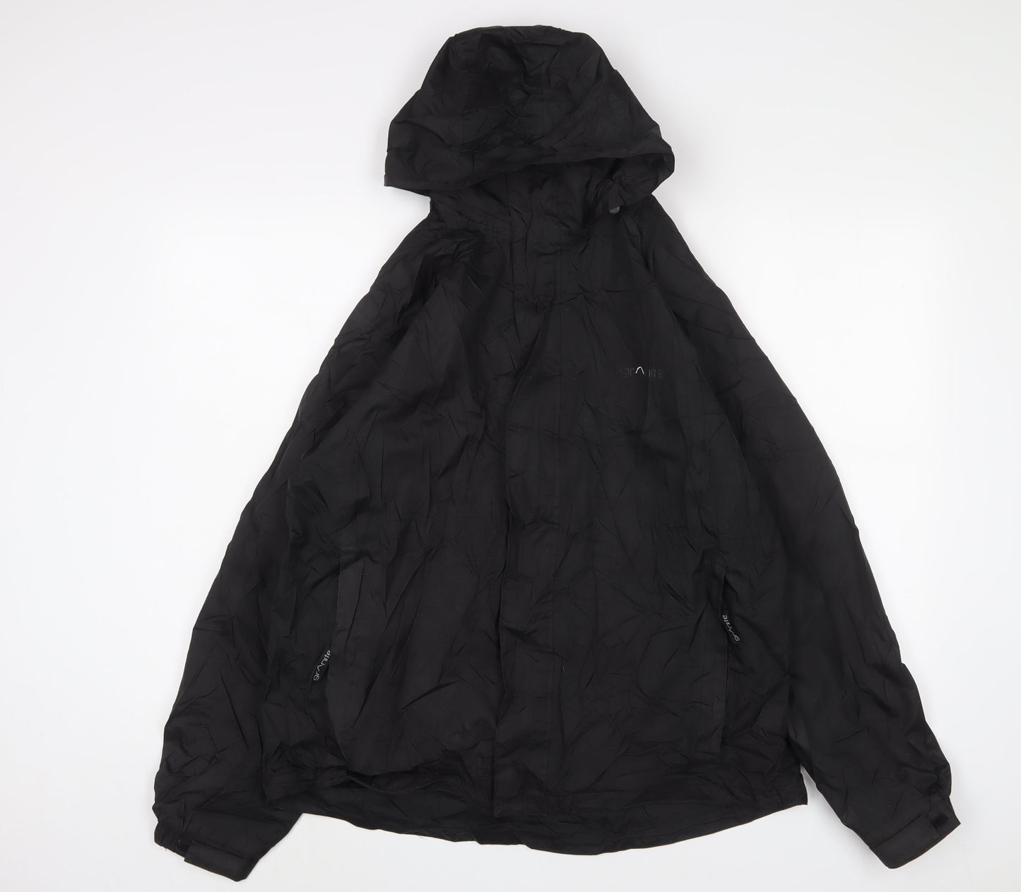 Granite Mens Black Jacket Coat Size S Zip