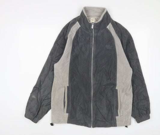 Cotton Traders Mens Grey Jacket Size S Zip