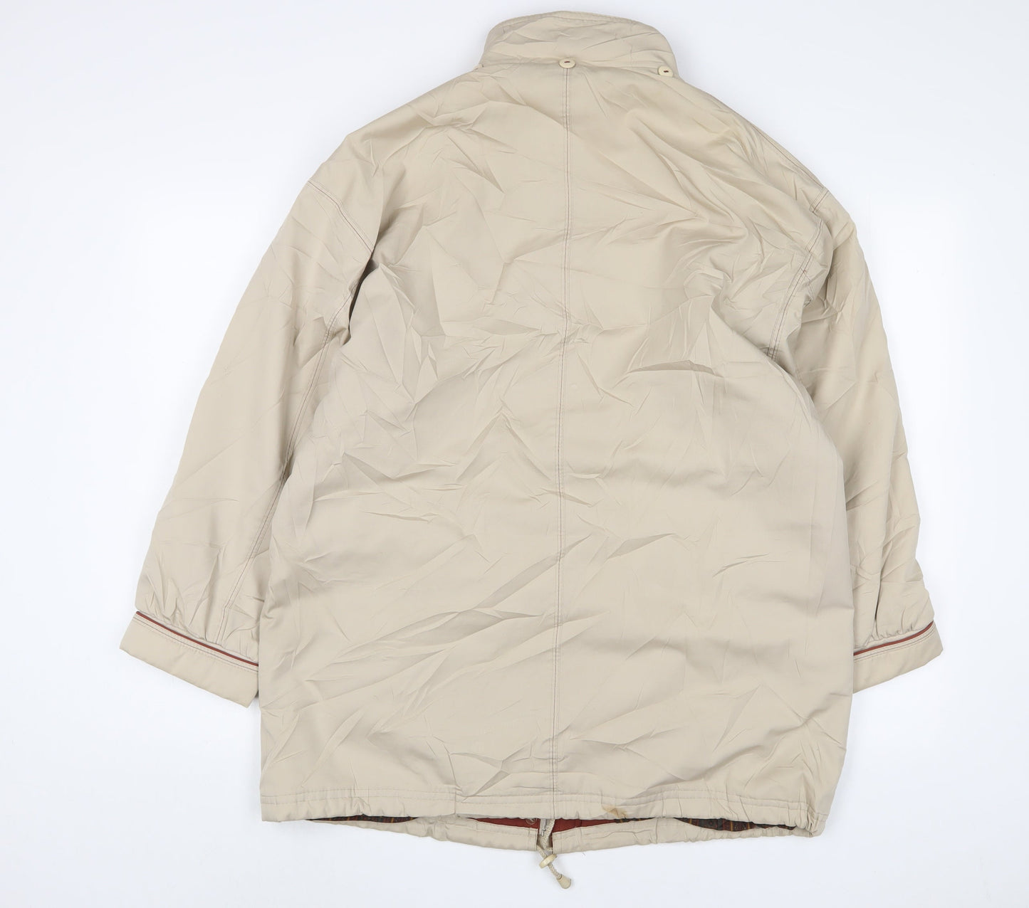 Dannimac Mens Beige Jacket Size L Zip