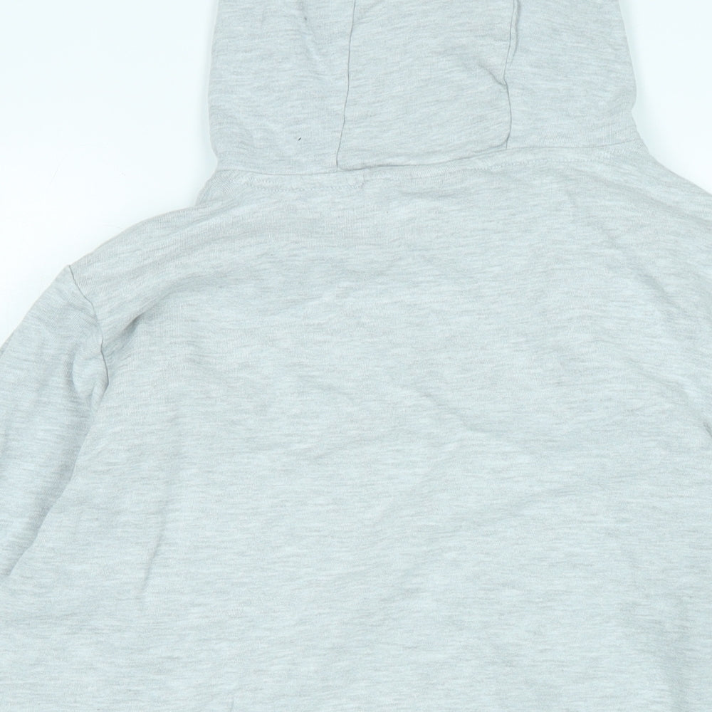 Jinx Boys Grey Polyester Pullover Hoodie Size 13-14 Years - Minecraft