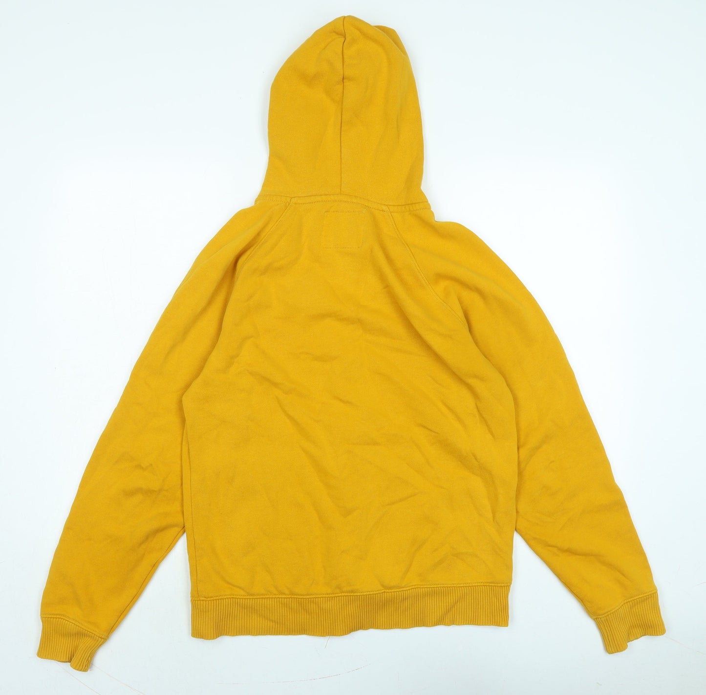 Old Navy Mens Yellow Jacket Size S Zip - Logo