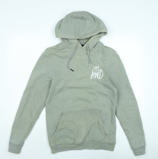 Kings will dream Womens Green Polyester Pullover Hoodie Size XS - KWD
