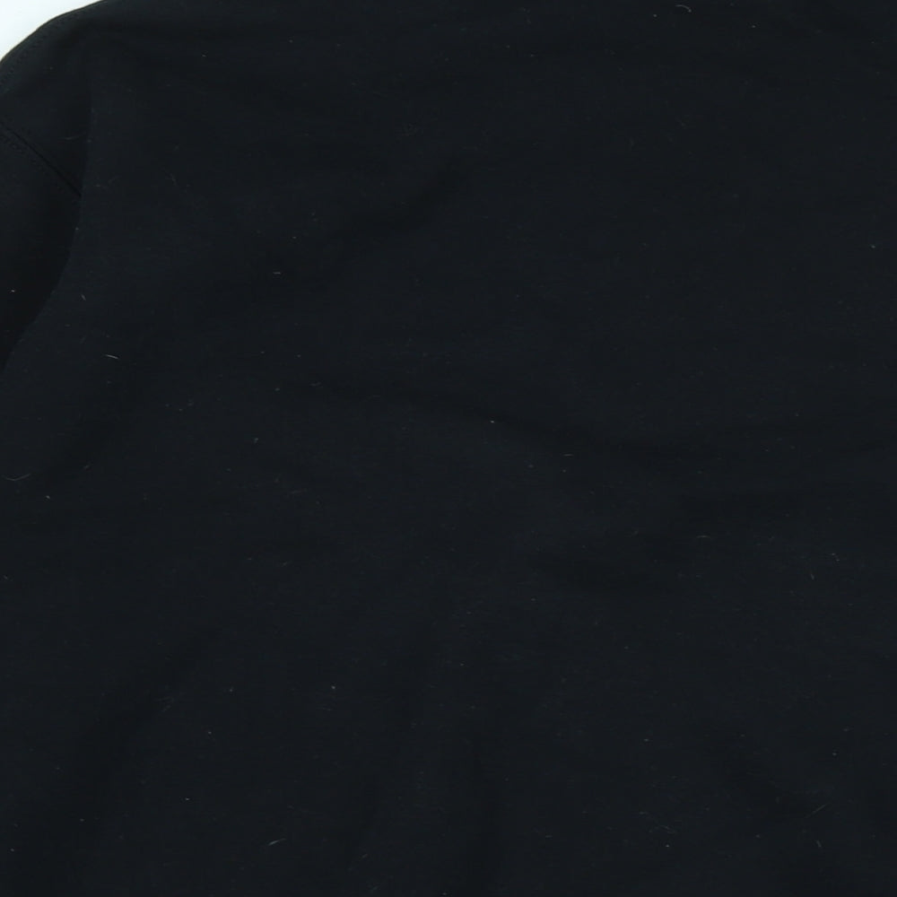 Gildan Mens Black Polyester Pullover Sweatshirt Size M - Hogwarts