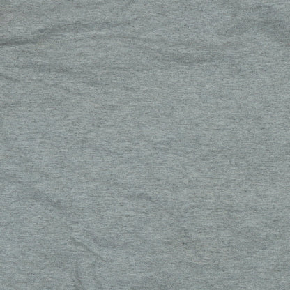 Preloved Gilden Womens Grey Polyester Pullover Sweatshirt Size M - Bad Girl - Label