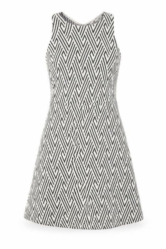 Milly Women's Geometric Skater Dress S